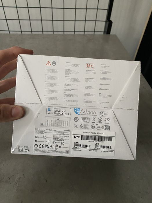 Квадрокоптер DJI Mini 4 Pro RC 2 Remote Controller,Дрон DJI Mini 4 pro