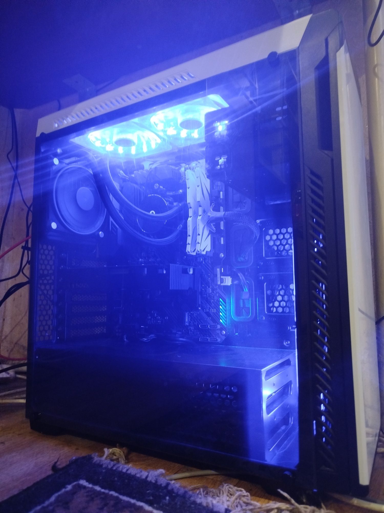 Продам игровой компьютер+монитор Asus TUF 180gz+переферия