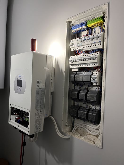 Професійне підключення інверторів Deye, зарядних станцій, генераторів