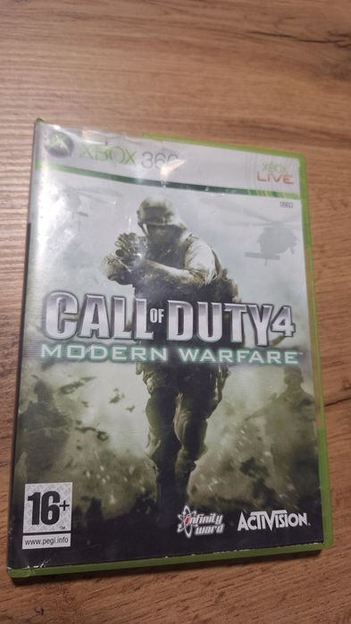 gra XBOX 360 Call of Duty 4, konsola, gaming