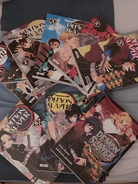 Demon slayer 1,2,3 e special