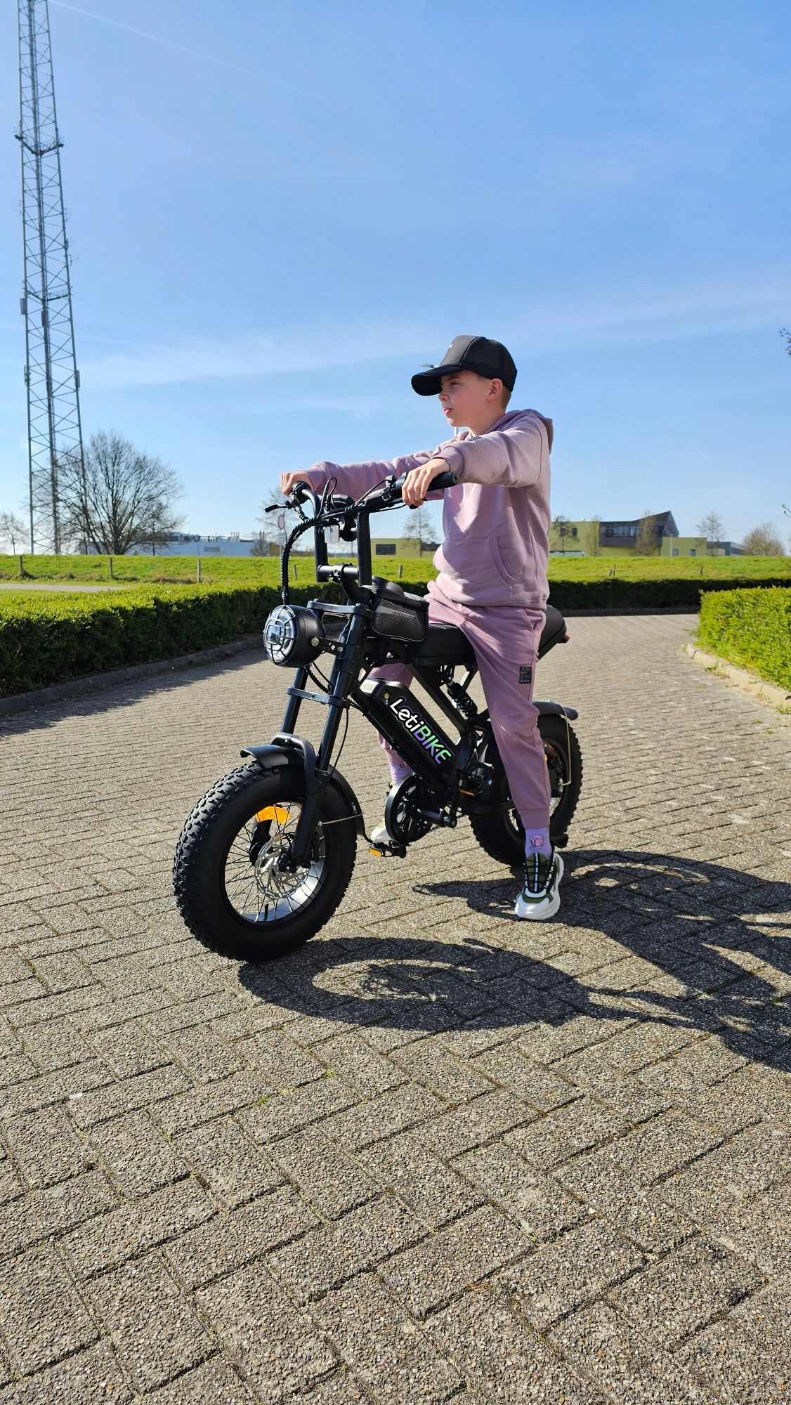Rower elektryczny dla dziecka/ Fatbike V20 MINI/ LetiBike