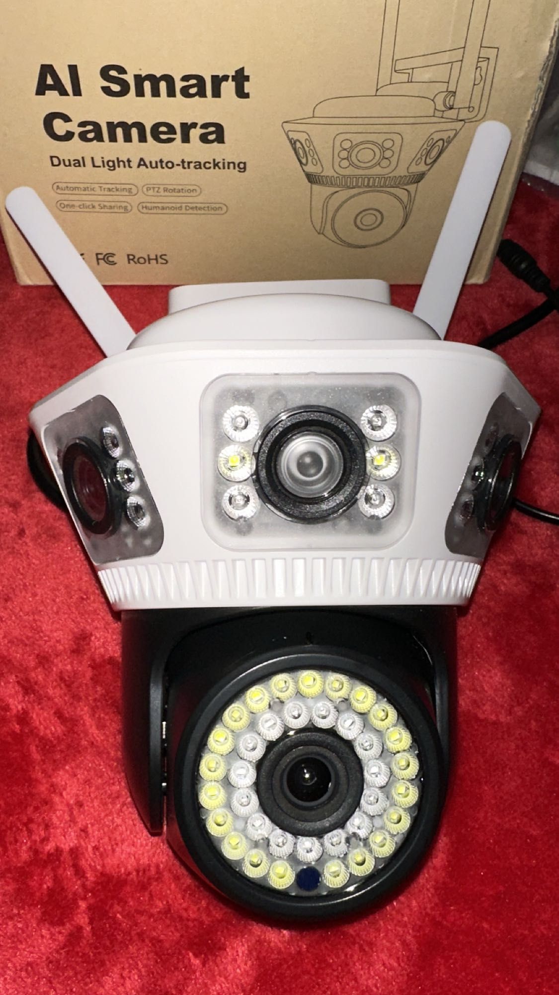 Al Smart Camera Dual Light Auto-tracking
