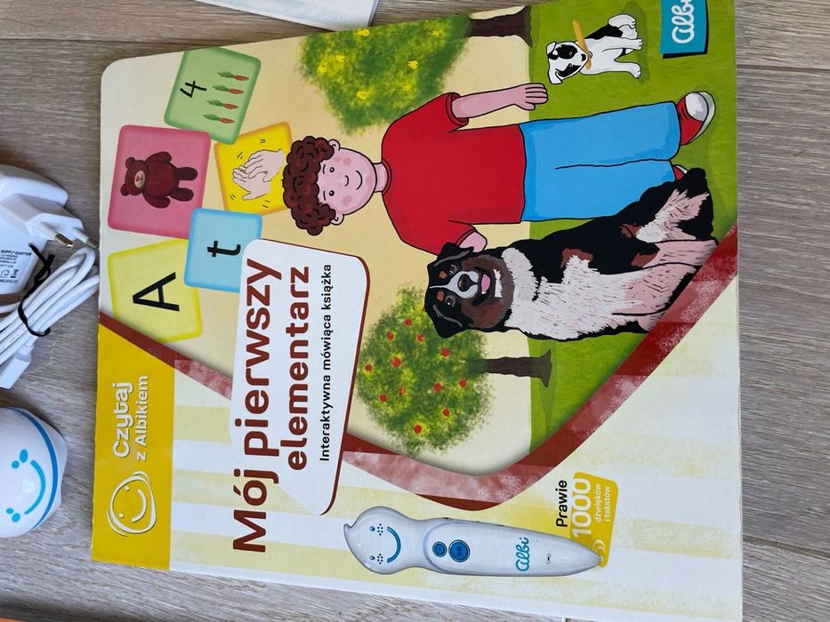 Zestaw Czytaj z Albikiem + pióro