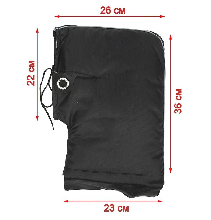 Муфти на кермо Теплі зимові рукавиці для мотоцикла скутера мопеда