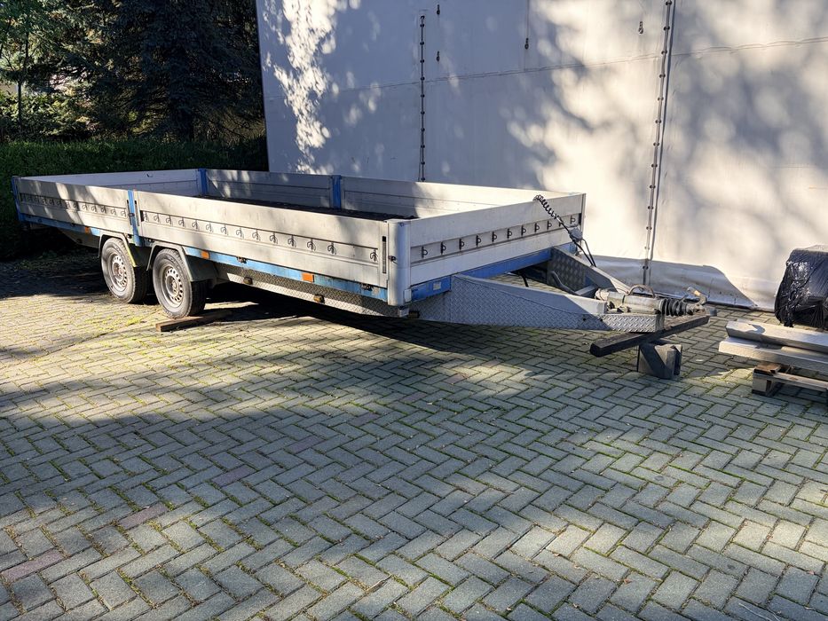 Przyczepa aluminiowa 3,5 t DMC - solidna konstrukcja
