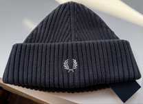 Крута шапка Fred Perry fisherman rib beanie, оригінал!