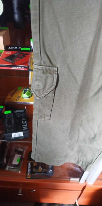 Spodnie Wojskowe Armia Holandia 100% bawełna pas 88