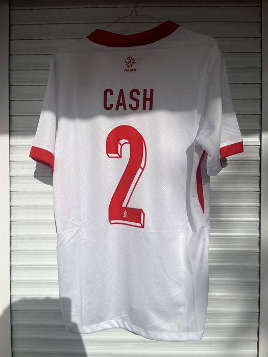 Koszulka Oficjalna meczowa Matty Cash 2 Reprezentacja Polski Nike