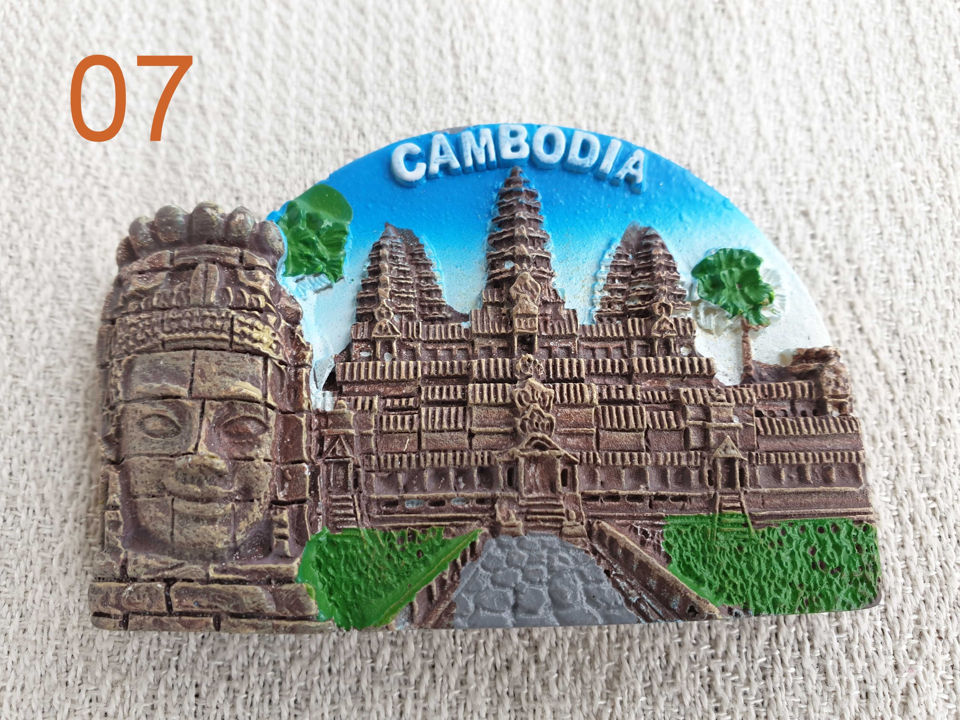 Kambodża, Cambodia - Magnes na lodówkę - 07