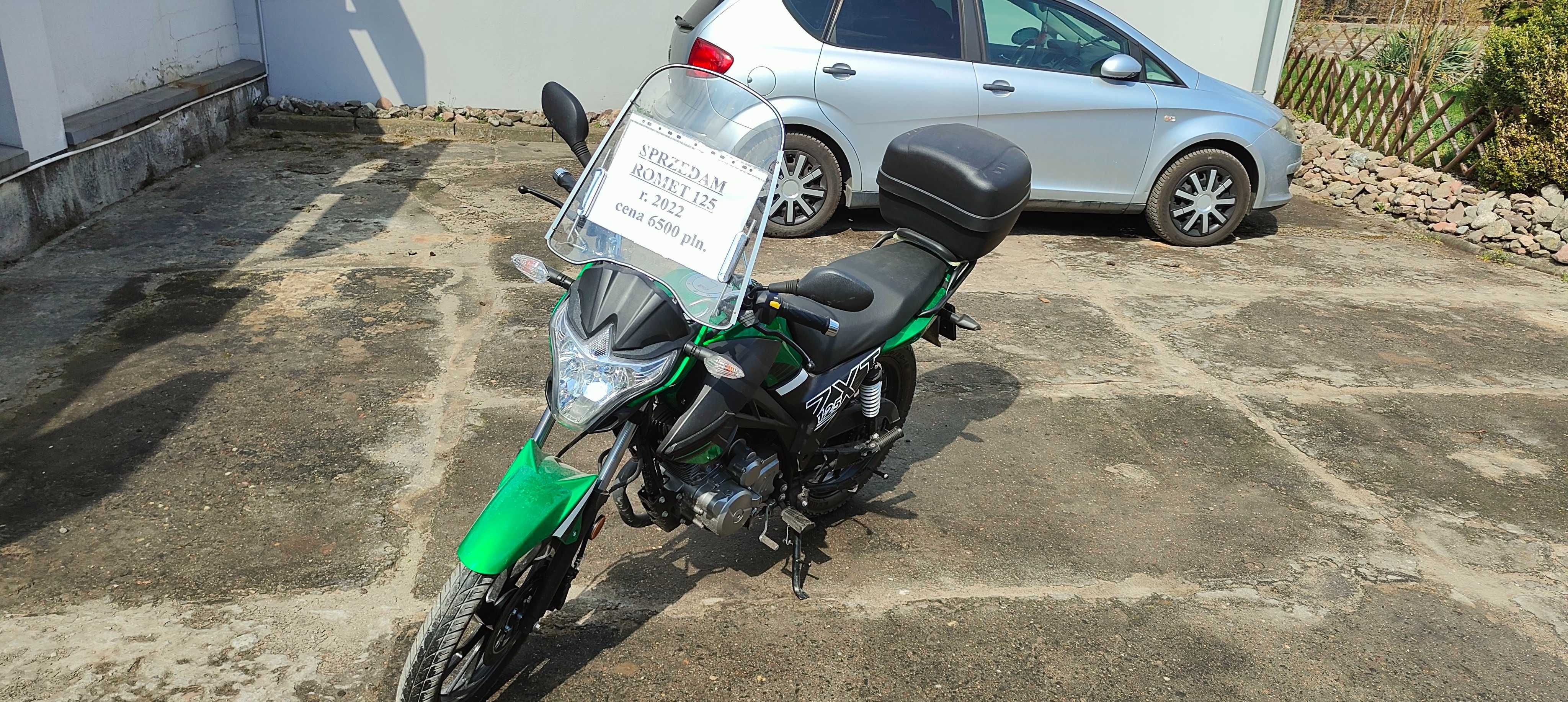 Motocykl Romet ZXT 125 , rok 2022