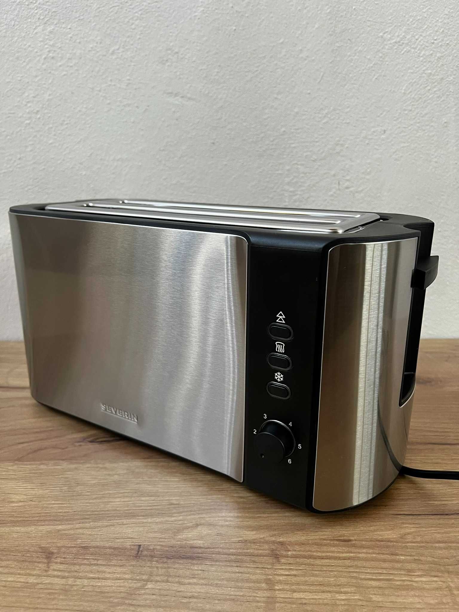Toster Severin AT 2590 srebrny/szary 1400 W