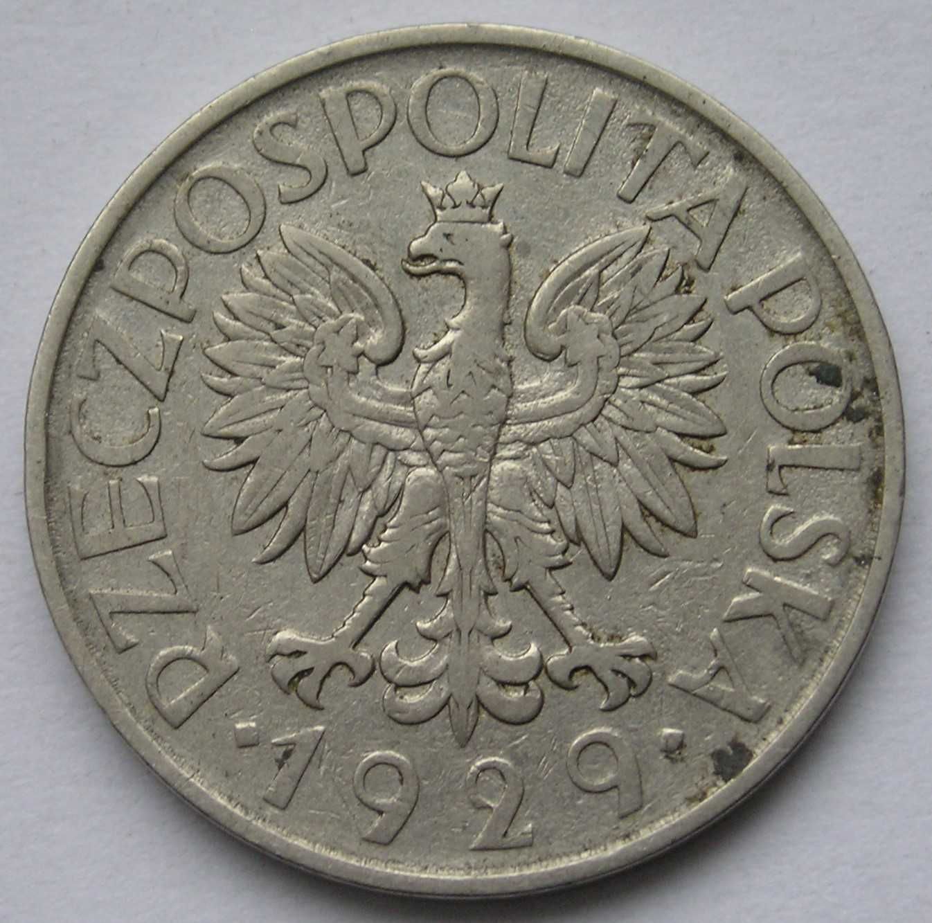 Polska 1 złoty 1929 .