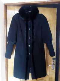 Пальто женское зимнее, пальто черное RICCO