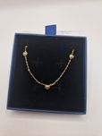 Złoty naszyjnik mini serca stal chirurgiczna Gloss Gold