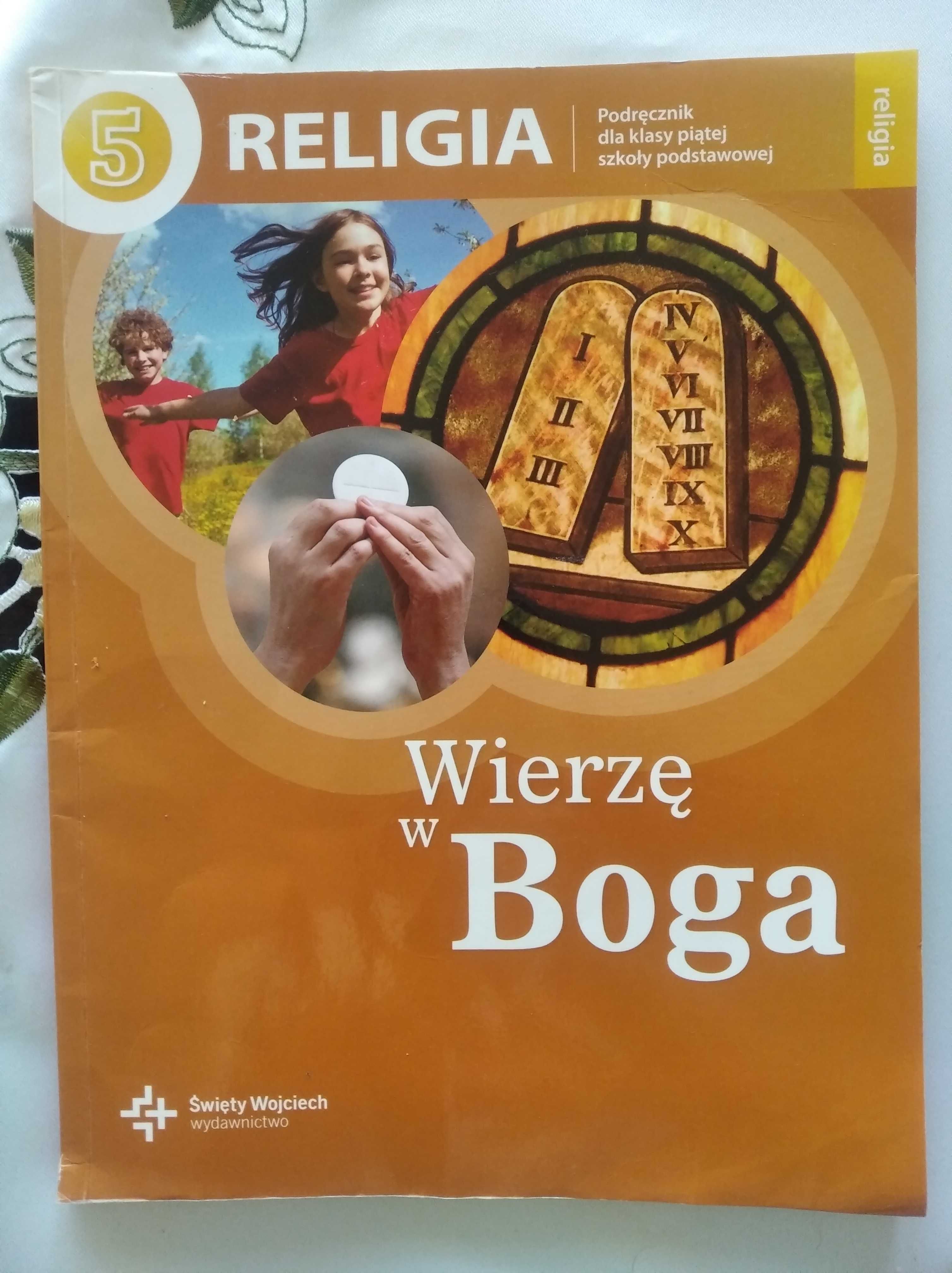 Podręcznik do religii dla klasy 5 wyd. Św. Wojciech 2019