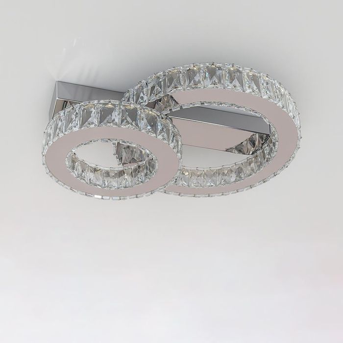 Люстра кришталева led