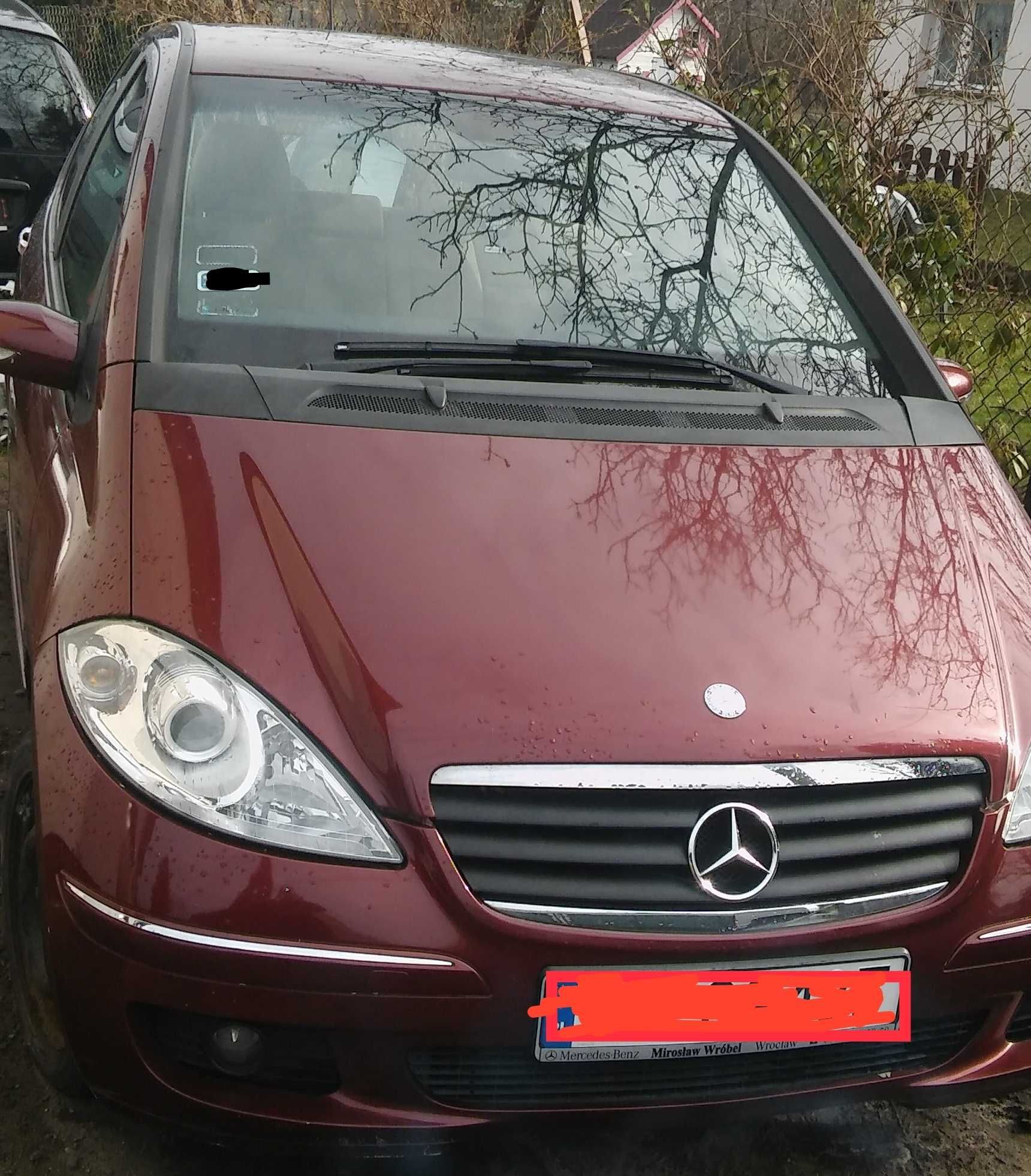 Mercedes A klasa W 169 PASY bezpieczeństwa, napinacze