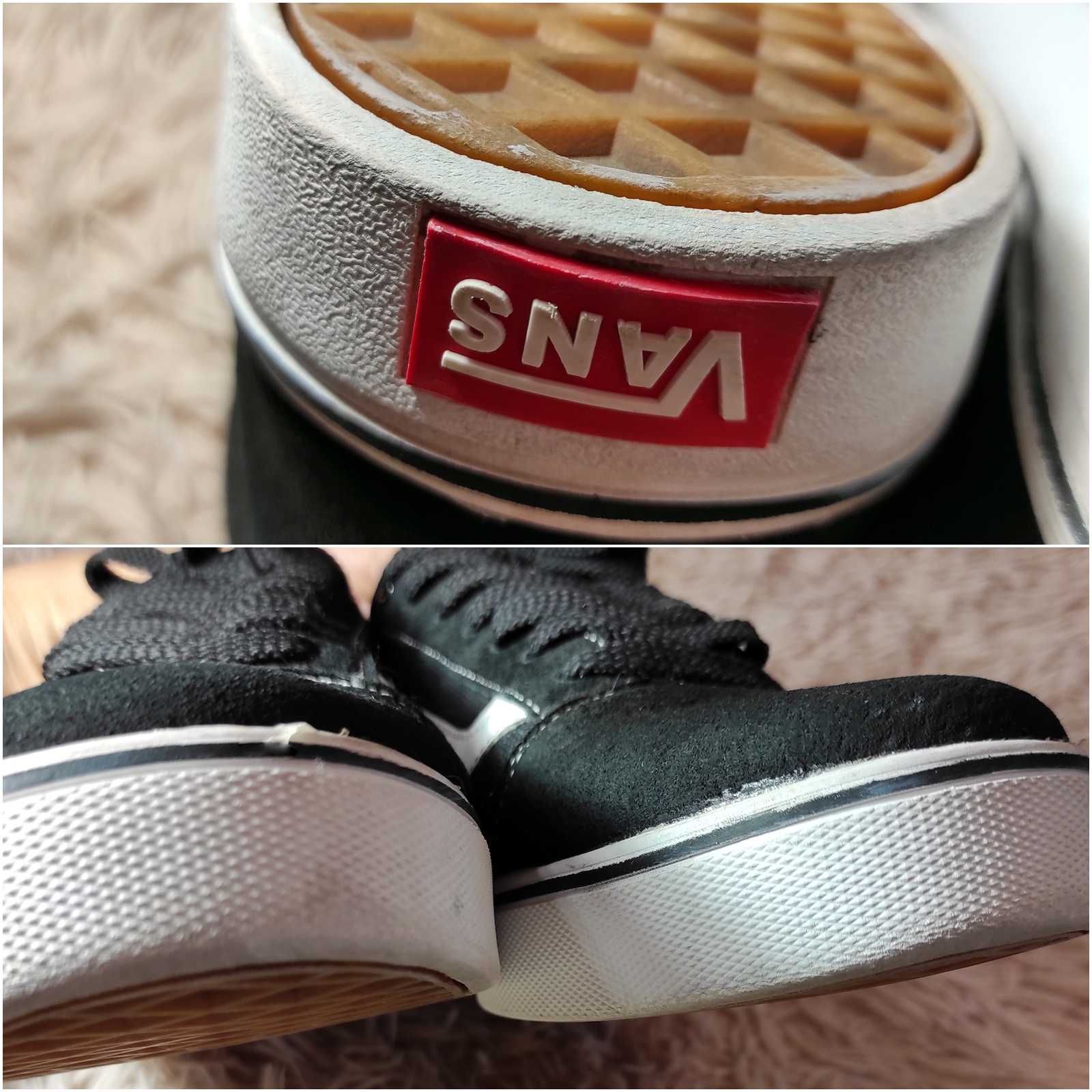 Чоловічі кросівки кеди низькі під Vans шкіра текстиль р.44 устілка 29