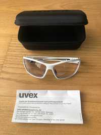 Okulary rowerowe UVEX Sportstyle 806 V biały