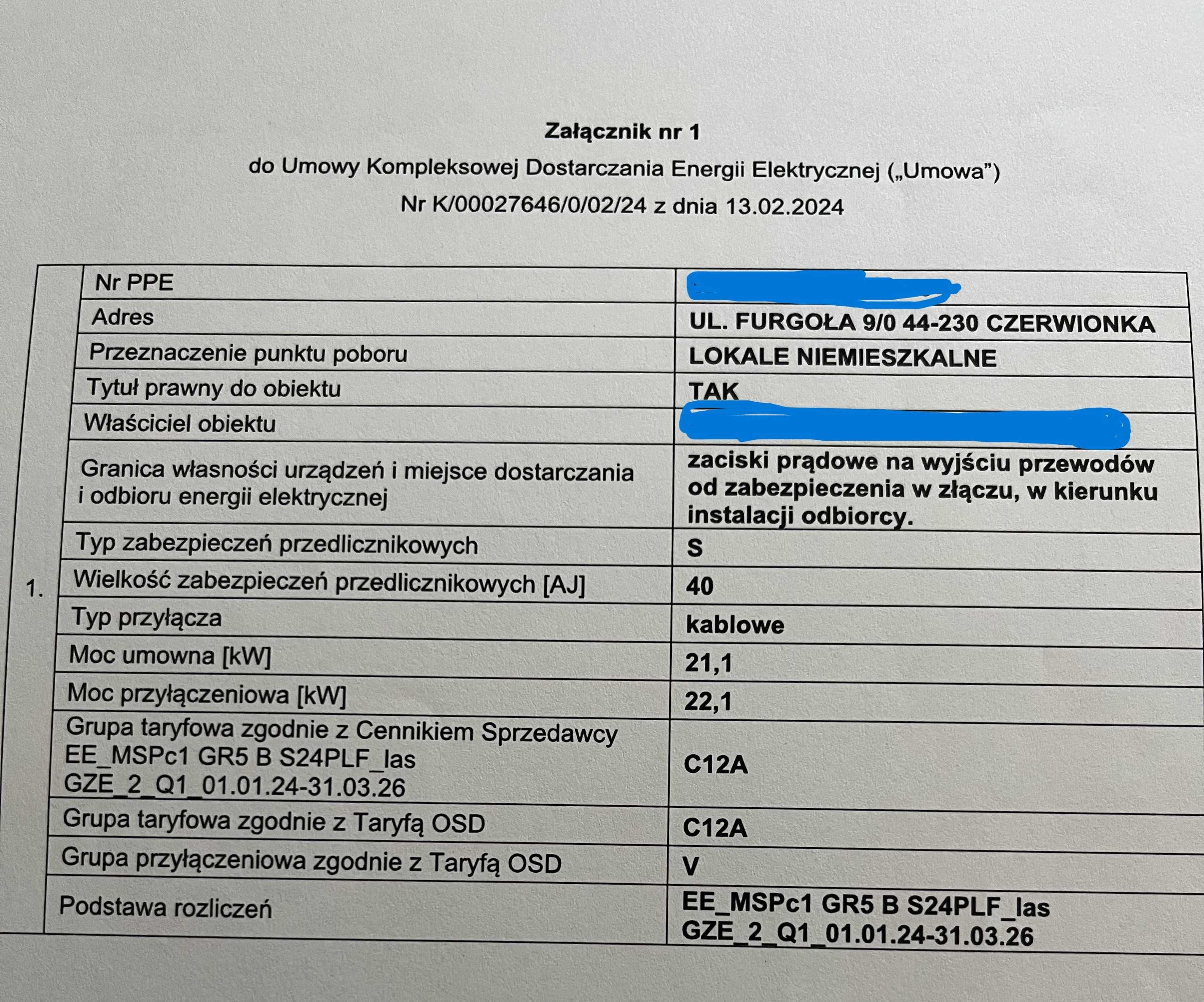 Pawilon Handlowo Usługowy Czerwionka Leszczyny