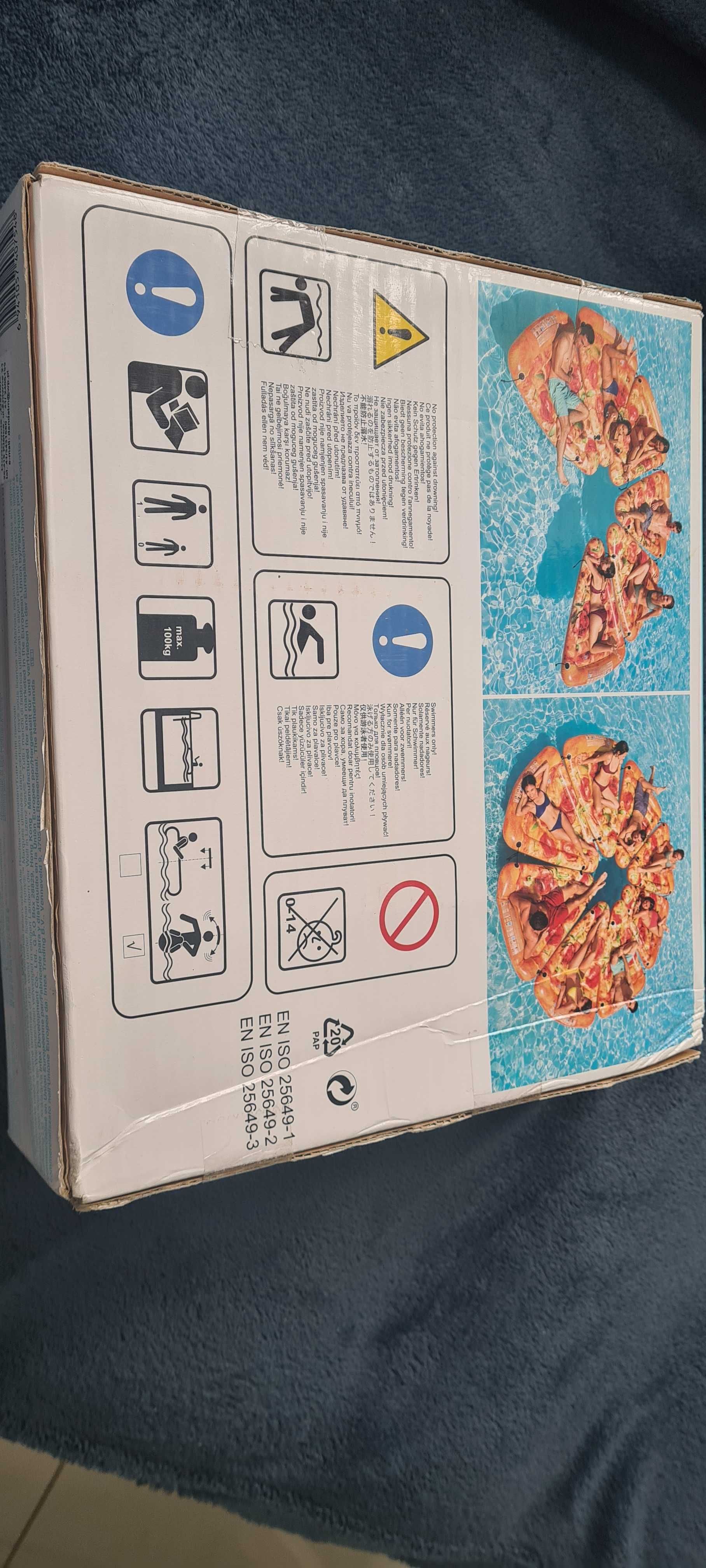 Materac dmuchany Intex pizza