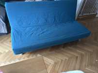 Sofa składana ze skrzynią IKEA NYHAMN BEDINGE 140*200