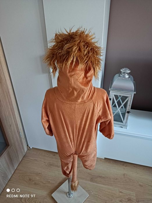 NOWY strój karnawałowy LEW LWA SIMBA przebranie kostium 86/92 (366)
