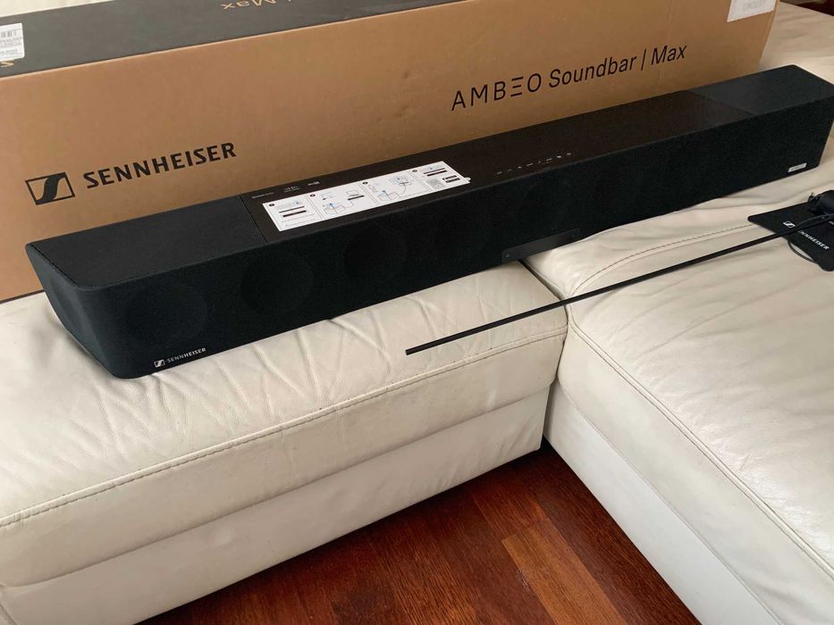 Soundbar Sennheiser Ambeo MAX - kompletny zestaw, gwarancja, idealny!
