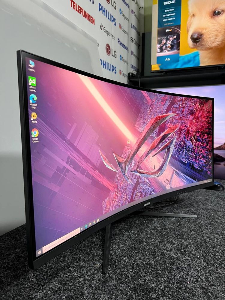 Монітор Gawfolk GF340D 34” 4K 144Hz – Ідеальний для ігор та роботи!