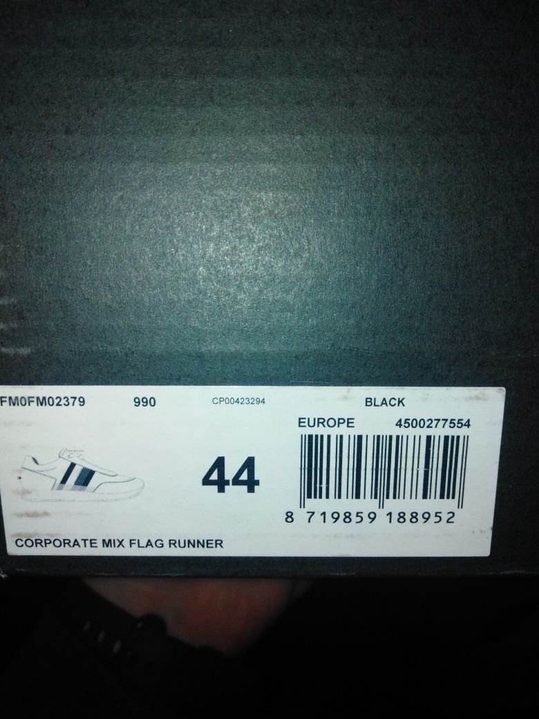 Sneakersy Tommy Hilfiger 44 czarne/nowe/oryginalne/Gomez/karton