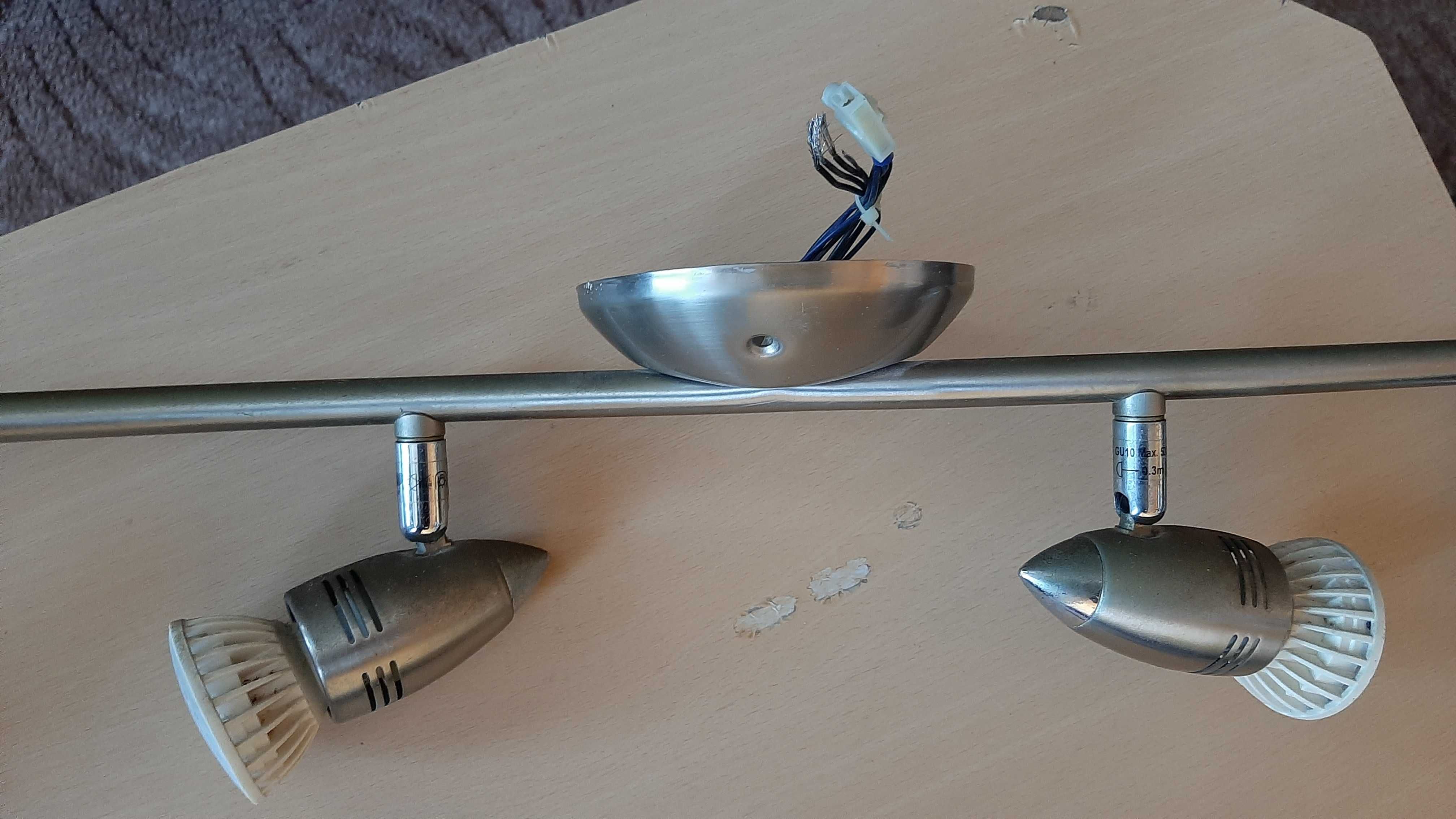 Lampa sufitowa wisząca świetlna oświetlająca ozdoba klinkier 4 halogen
