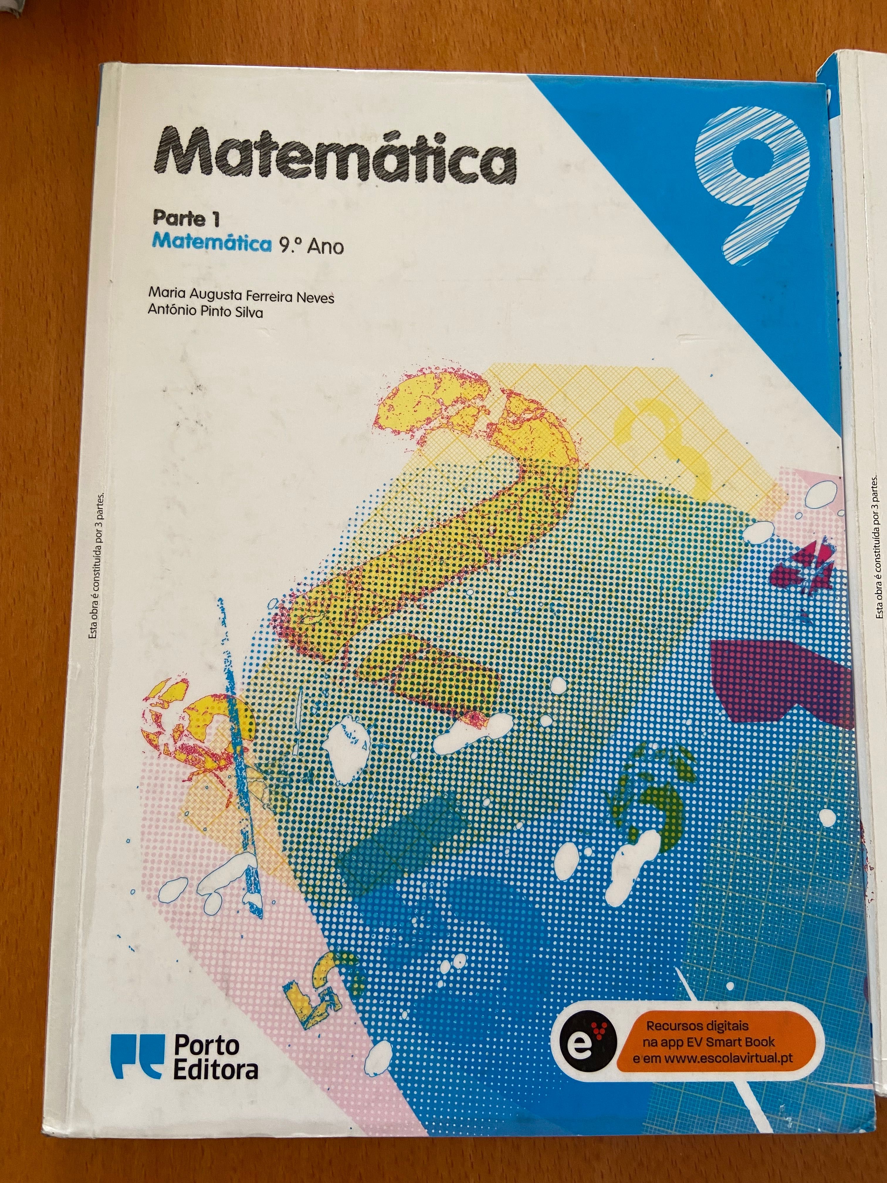 Matemática 9 manual e fichas