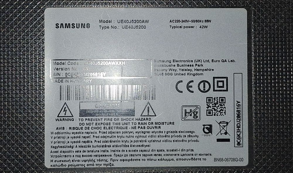 Telwizor Samsung UE40J5200AW