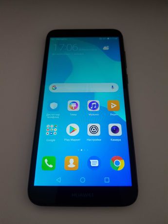 Мобильный телефон смартфон Huawei Y5 2018 2/16 на две сим