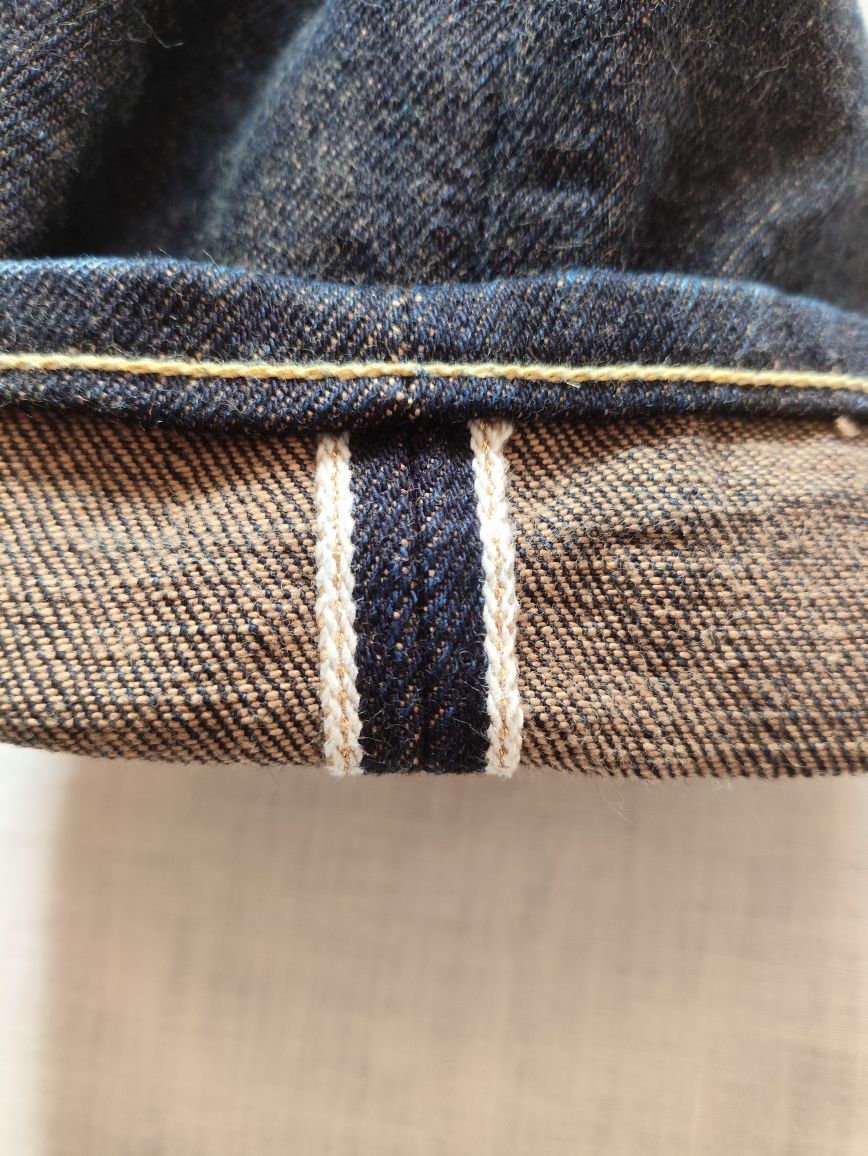 Джинсы The Strike Gold SG2109 Brown Weft selvedge selvage селвидж
