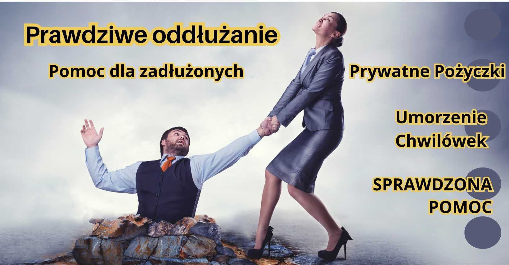 Prawdziwe Oddłużanie - Pożyczki prywatne / Konsolidacje / Umorzenia