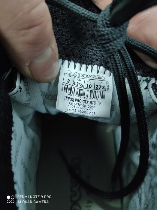 ОРИГІНАЛ 100% Кросівки Черевики Lowa INNOX PRO GTX MID TF 43 1/3