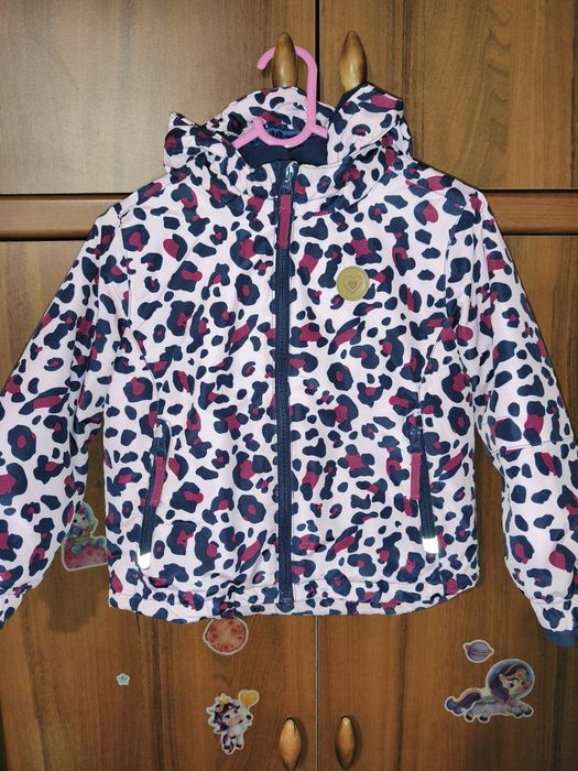 Термо комбінезон Lupilu 98/104 роздільний для дівчинки + рукавички в п