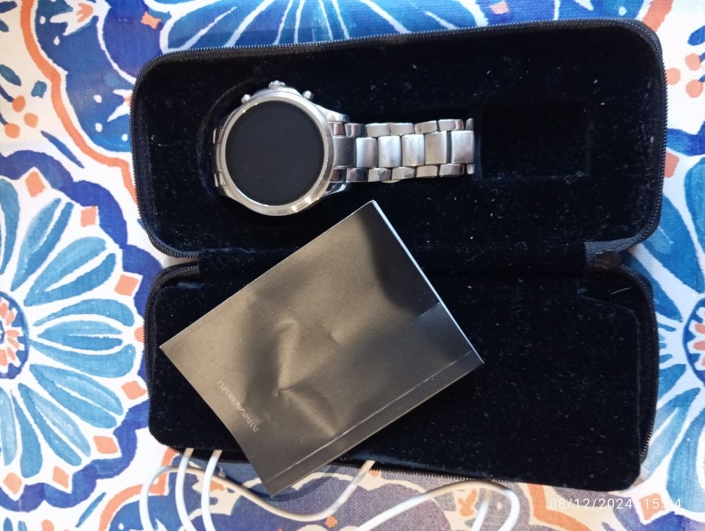Relógio smartwatch Empório Armani