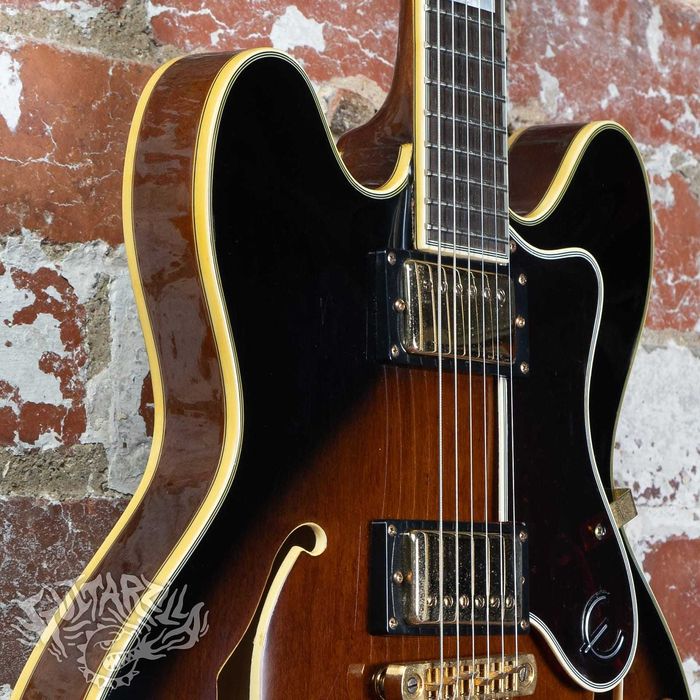 Epiphone Sheraton II 1996 Violin Burst Samick Korea