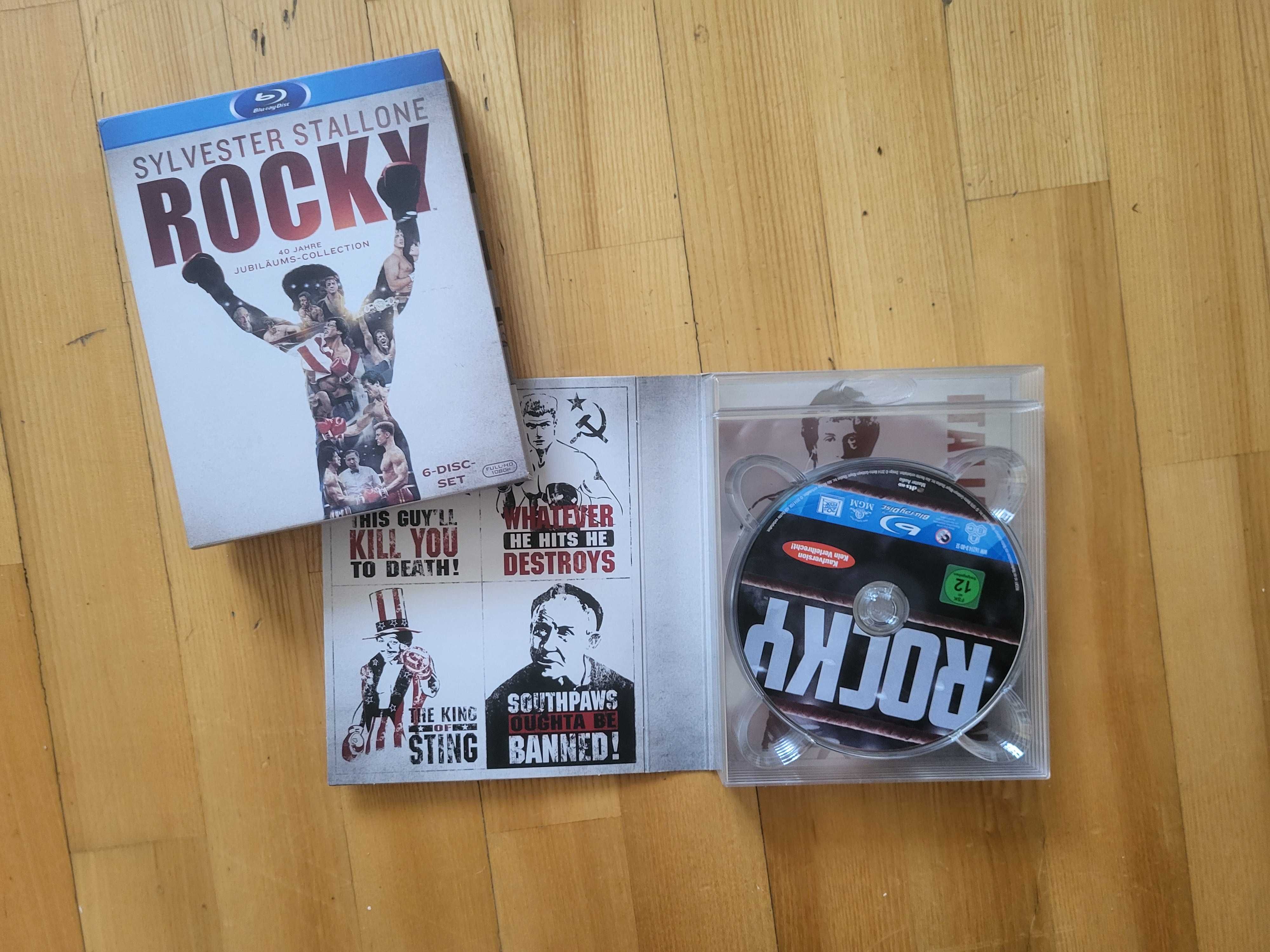 Rocky kolekcja 6płyt Blu-Ray/Blueray