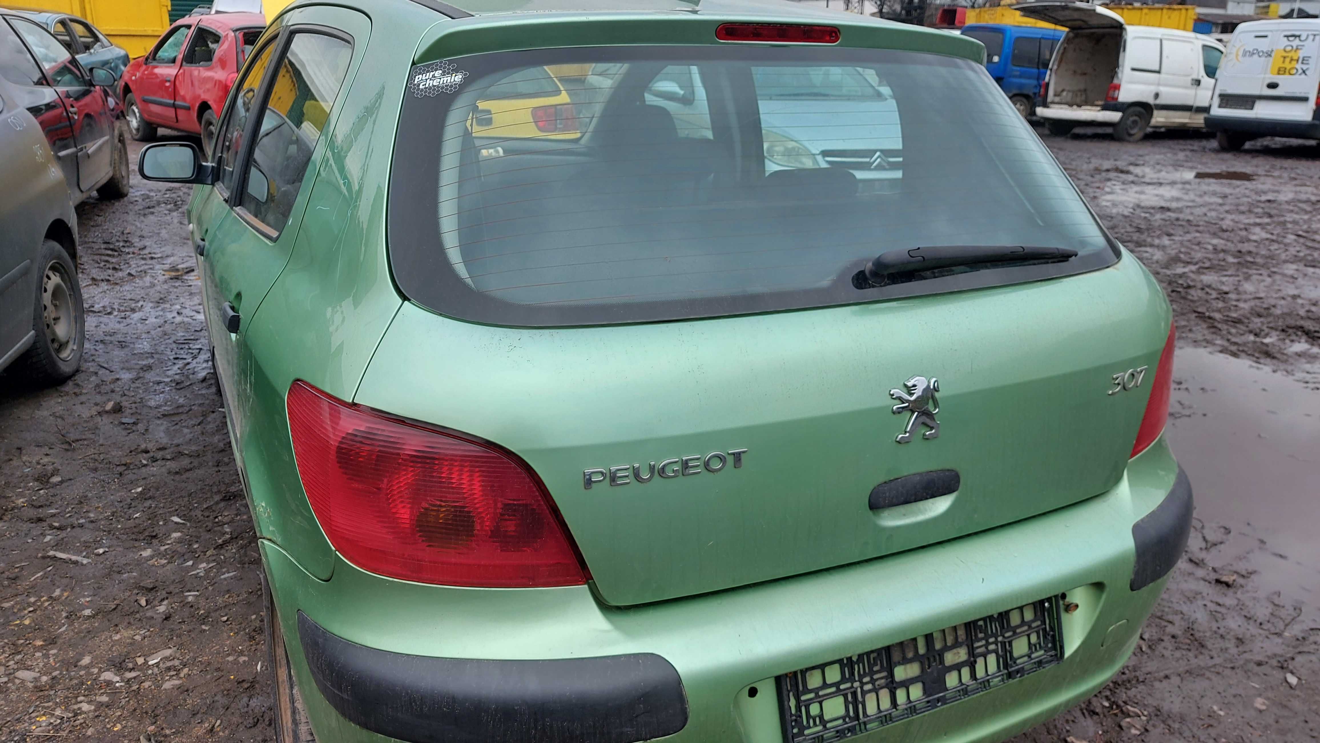 Peugeot 307 KSMC błotnik przedni prawy FV części/dostawa