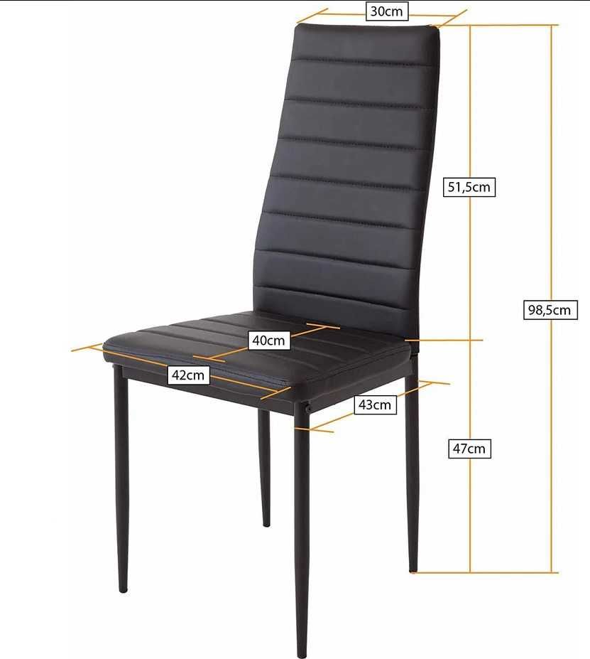 2 Cadeiras de Jantar Ergonomicas