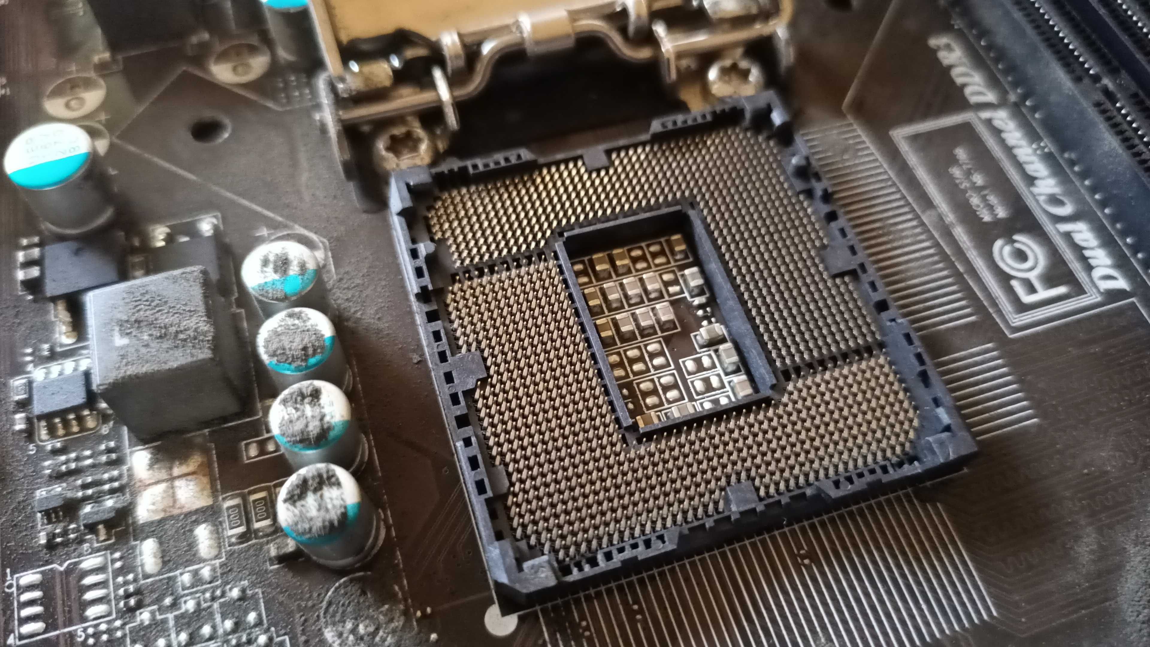 Материнская плата MSI H61M-P22 (G3) НЕРАБОЧАЯ + Сeleron G550 + Кулер