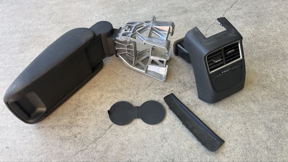 Apoio de braço audi A3 /saida de A/C traseiro