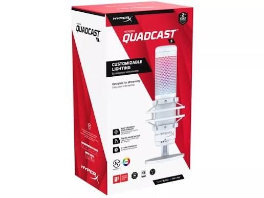 Продам мікрофон HyperX QuadCast S White