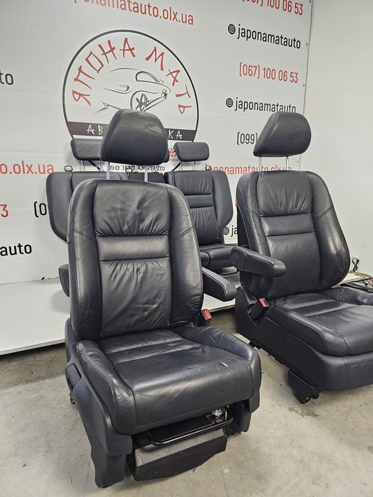 Салон Сидіння Сидения Шкіра Кожа  Honda CR-V 3 покоління