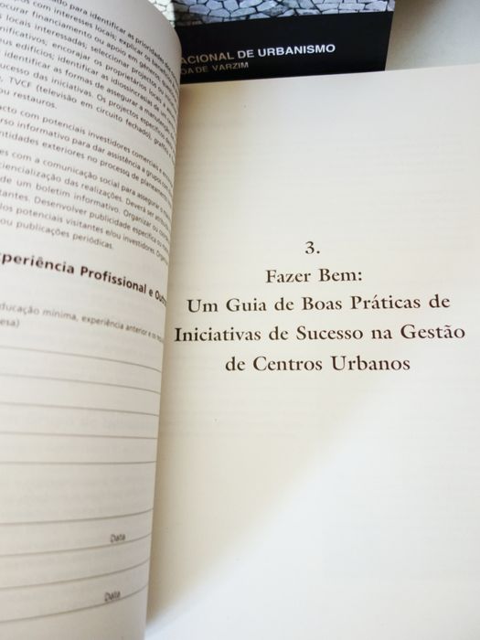 A gestão do centro urbano - tomo I