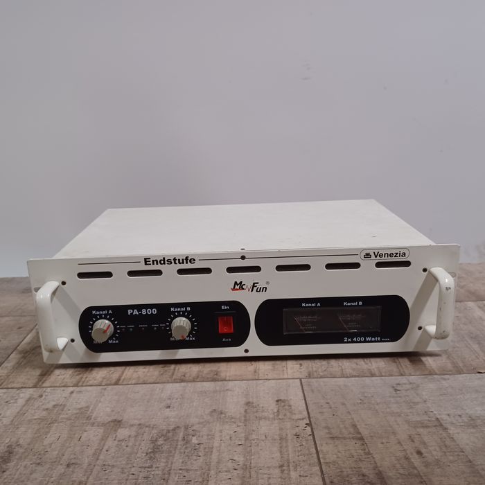 Końcówka Mocy Endstufe Venezia 2 x 150 Watt, Impedancja 4 ÷ 16Ω